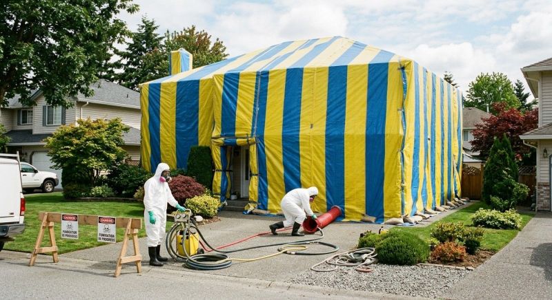 Spider Fumigation Service in Winston Salem, NC