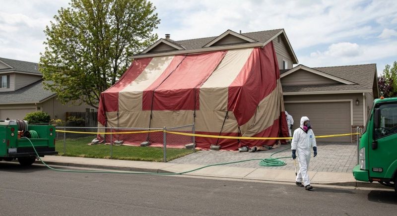 Tent Fumigation in Naperville, IL