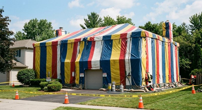Termite Tenting in Naperville, IL